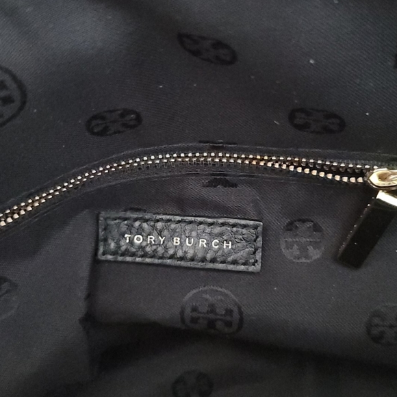Tory Burch Black Leather Sachel Bag - Picture 9 of 16